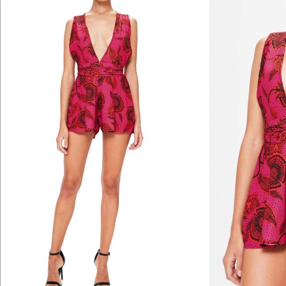 Pink romper